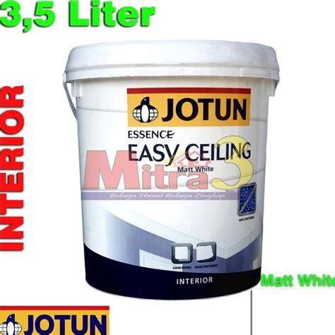 Jual Cat Plafon Gypsum Jotun Essence EASY CEILING 3 5L Cat