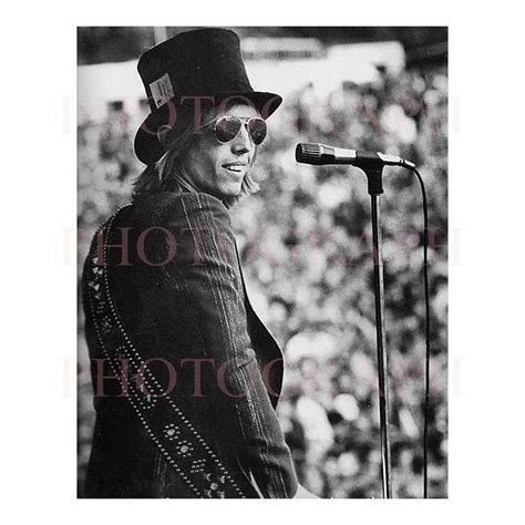 Tom Petty The Hat In Concert. A Great Portrait | Etsy