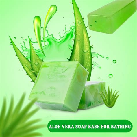 Orashora Natural Organic Aloe Vera Soap Base For Bathing 1 Kg Price