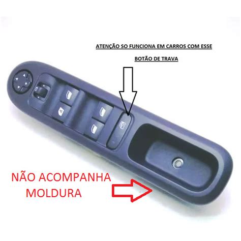 Comando O Interruptor Vidro El Trico Citroen Aircross Shopee Brasil