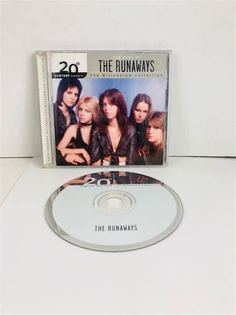 The Runaways 20th Century Masters Millennium Collection CD 602498816189