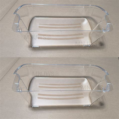 2 Pack 240324502 Refrigerator Door Bin Shelf For Frigidaire Kenmore