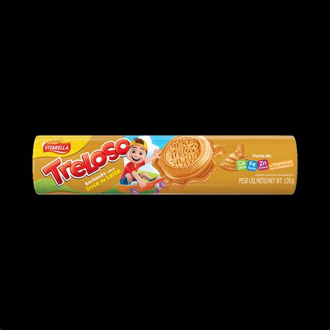 Treloso Recheado sabor Doce de Leite Vitarella Tem diferença Tem