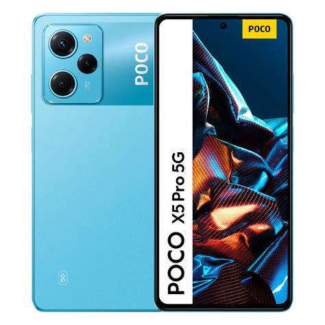 Xiaomi Poco X5 Pro Dual Sim 5g Smartphone 8 Gb Ram 256 Gb Storage Blue Online At Best Price