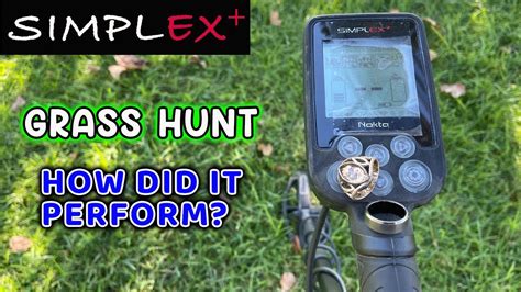 Grass Hunting With The Nokta Simplex Plus Metal Detector Youtube