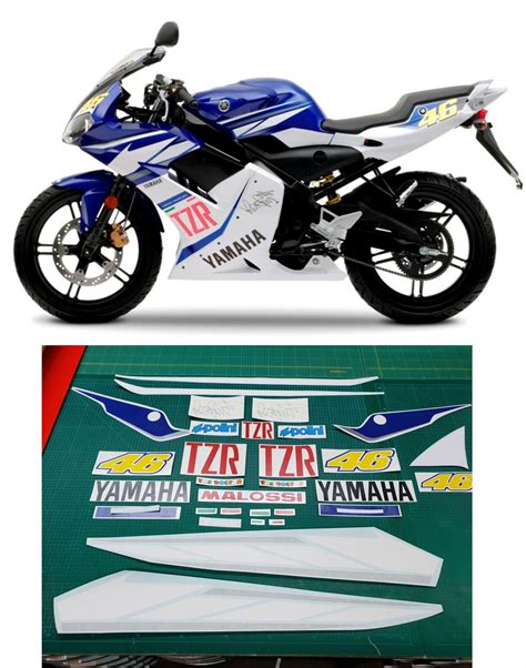 Zen Graphics Yamaha Tzr 50 Rossi 2006 Decals Stickers