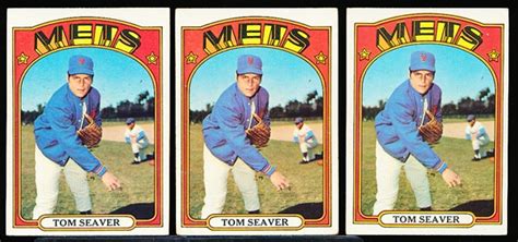 Lot Detail Topps Bb Tom Seaver Mets Cards