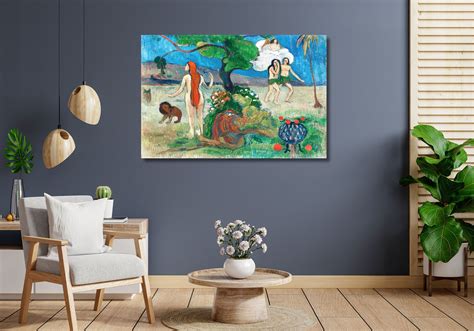 Paul Gauguin Paradise Lost Art Print Paul Gauguin Canvas Wall Art