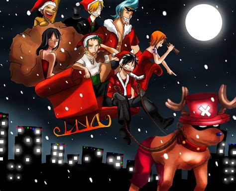 One Piece Christmas Wallpapers - Wallpaper Cave