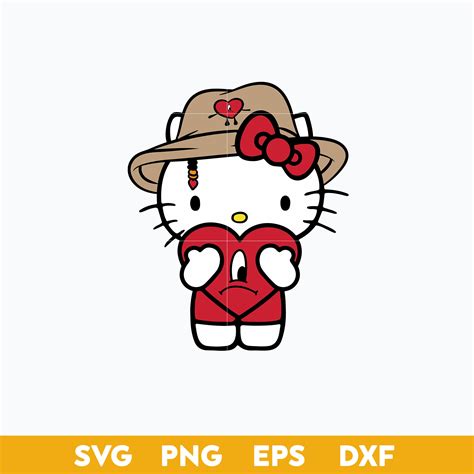 Hello Kitty Benito Clipart Svg, Cartoon Valentine Svg, Valen | Inspire Uplift