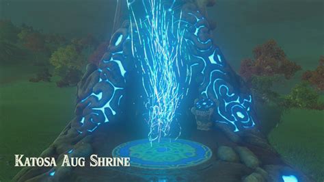 Zelda Breath Of The Wild Tutsuwa Nima Shrine The Spring Of Power