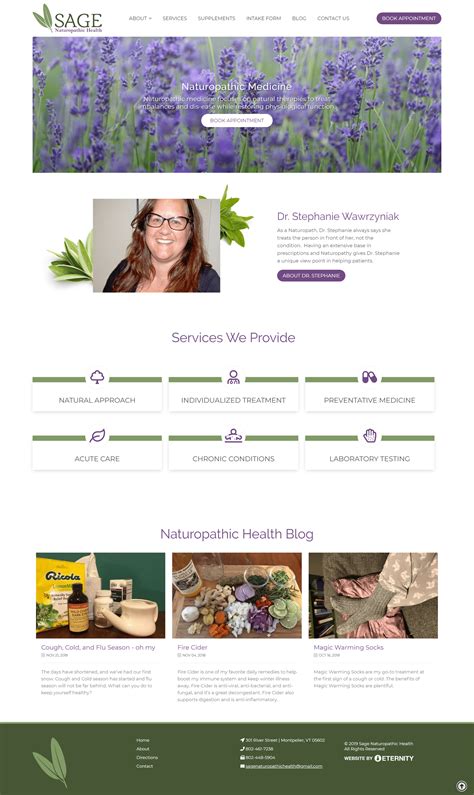 Sage Naturopathic Health — Eternity