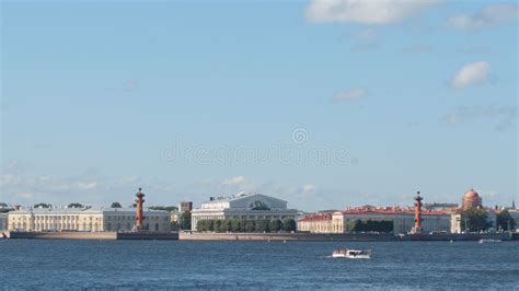 ST PETERSBURG RUSSIA The Spit Of Vasilievsky Island Editorial Photo