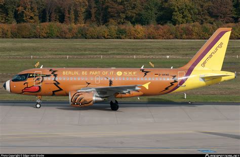 D AKNO Germanwings Airbus A319 112 Photo By Edgar Vom Brocke ID