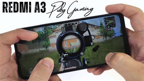 Xiaomi Redmi A3 PUBG Mobile Battery Drain Test Helio G36 YouTube