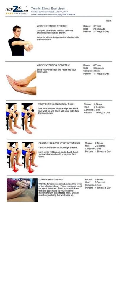 Stretches And Exercises For Tennis Elbow Factory Sale