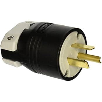 Hubbell HBL9337C Plug 3 Pole 3 Wire 30 125 250V 10 30P Black