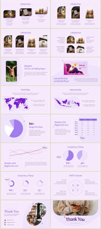 Template Powerpoint Estetik Dan Elegan Aestheta Template Presentasi