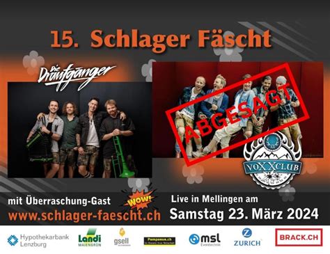 Tickets Schlager F Scht