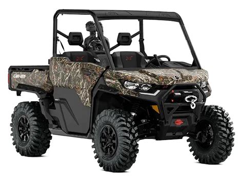 2025 Can Am Defender X MR With Half Doors HD10 Wildland Camo Loiselle