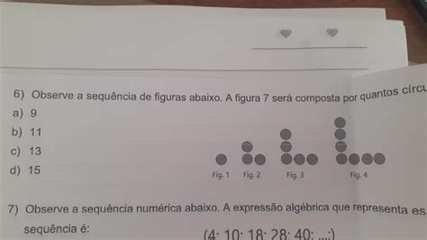 Observe A Sequência De Figuras Abaixo LIBRAIN