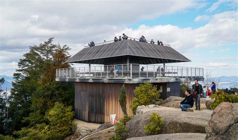 Mount Misen Observatory Miyajima Tourist In Japan