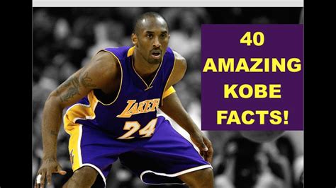 24 Facts About Amazing Kobe Bryant