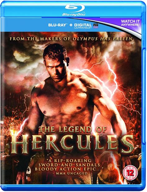 Legend Of Hercules D Blu Ray Edizione Regno Unito Import Amazon Fr