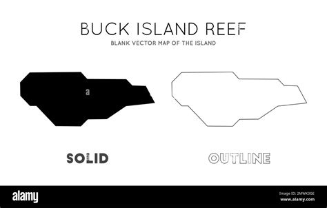 Buck Island Reef Map Hi Res Stock Photography And Images Alamy