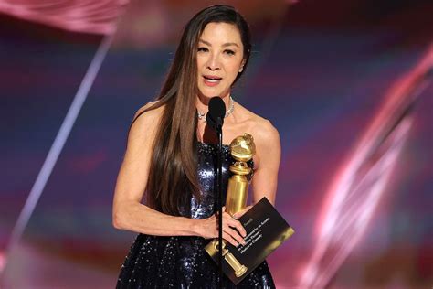 Michelle Yeoh Wins Best Actress in a Comedy at Golden Globes 2023