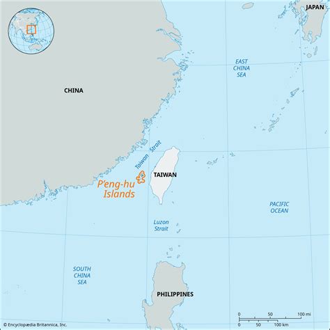 peng hu islands taiwan map geography history population facts