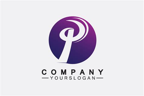 letter p logo vector illustration design graphic  kosunar