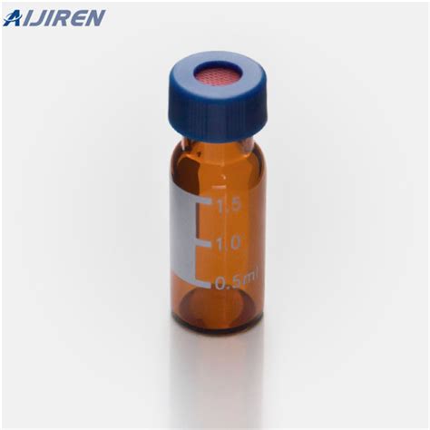 Wide Opening Amber Ml Screw Top Vials With Patch For Sale Aijiren