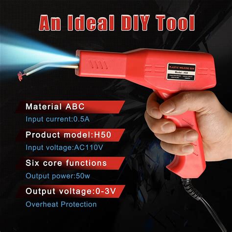 ATOLS Plastic Welding Machine Car Bumper Repair Kit, Plastic Welder