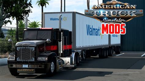 Freightliner Fld Custom American Truck Simulator Youtube