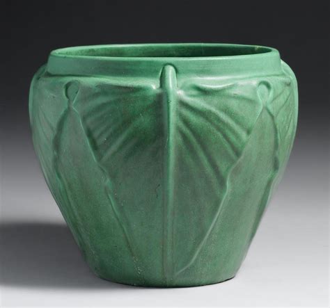 Weller Bedford Matte Green Jardiniere C S Barnebys