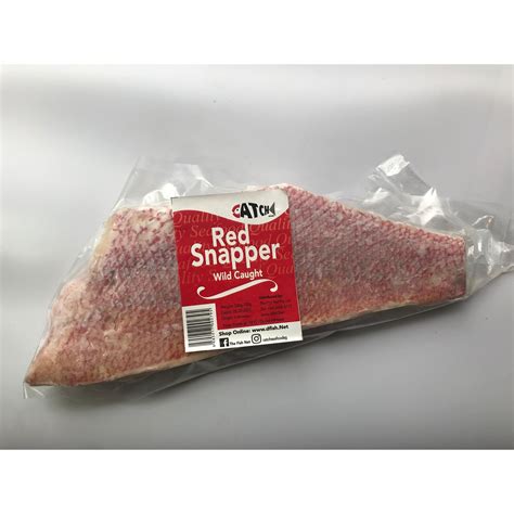 Catch Seafood Wild Red Snapper Fillet 600g Ntuc Fairprice