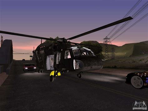 O helicóptero de CoD 4 MW para GTA San Andreas