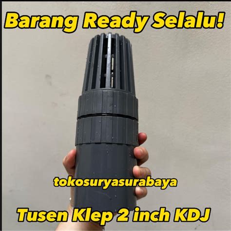 Jual ANTI BACK FLOW 2 INCH TUSEN 2 INCH IMPOR TAIWAN KDJ FOOT KLEP 2