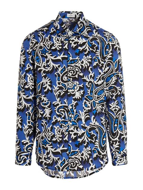 Hemden Etro Hemd Blau K Ikrix Shop Online