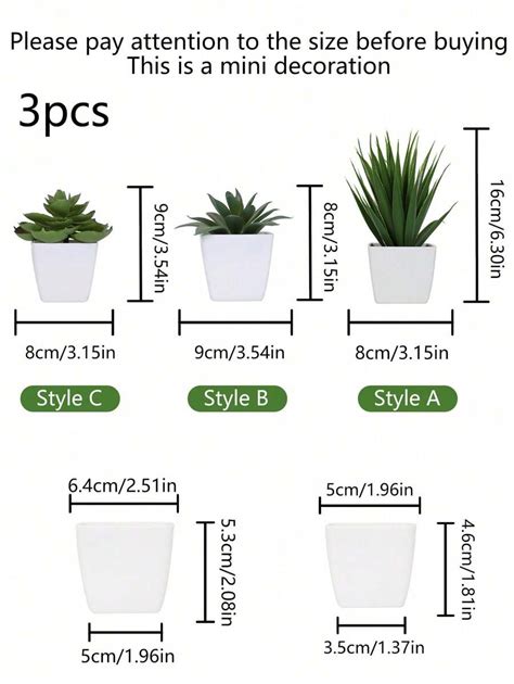 Ensemble Compos De Plantes Succulentes Miniatures Artificielles En