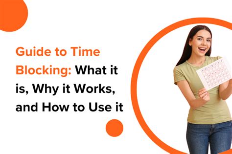 Guide To Time Blocking What It Is Why It Works And How To Use It