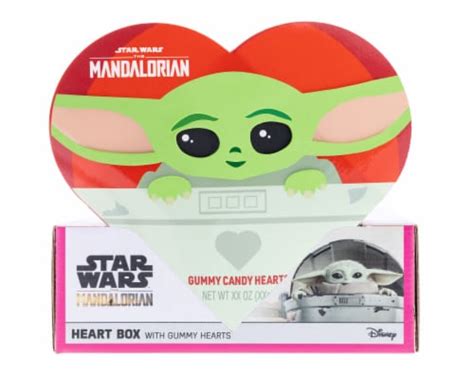 Star Wars The Mandalorian Gummy Heart Valentine Candy Box, 1 ct - Kroger