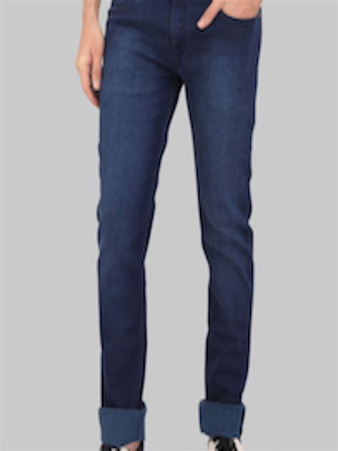 Buy Rocking Swamy Men Blue Slim Fit Light Fade Stretchable Jeans