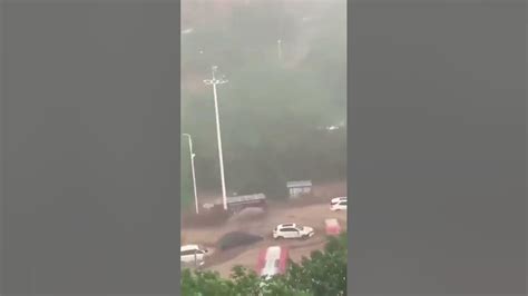 Extreme Rain In Beijing After Typhoon Turns Roads Into Rivers China