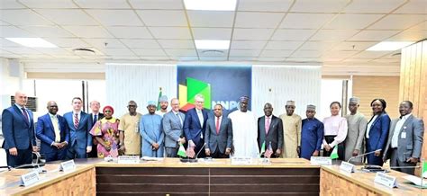 US State Depts Courtesy Visit On The GCEO NNPC Ltd