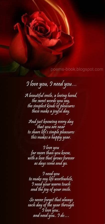 I Love You Poems For Him Click On Image For Larger Clear View Next