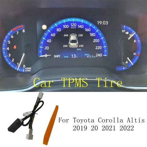 Araba TPMS Lastik Bas Nc Izleme Ekran Sistemi Lastik Bas Nc Monit R G