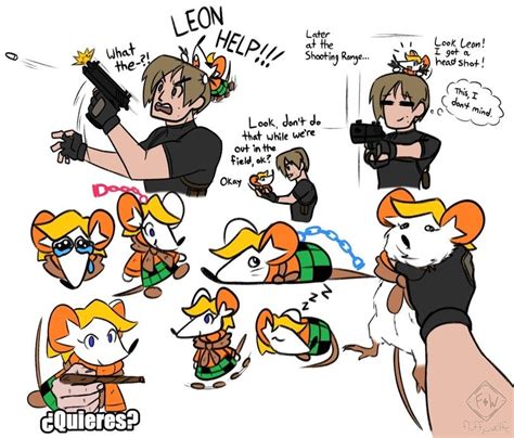 Best Leon Kennedy Thought Ash Was Emo His Dumb Ass Doesnt Know The