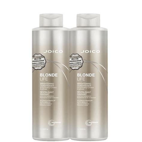 Kit Joico Blonde Life Brightening Condicionador 1L 2 Unidades ÚNICO